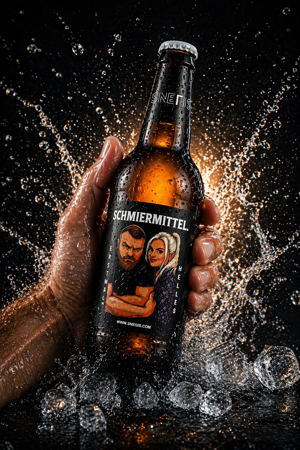 Snegis Schmiermittel – Helles Bier (0,33l) | 12er & 2x12er Pack ( Vorverkauf )