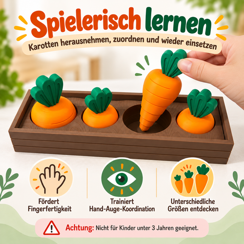 Karotten-Steckspiel