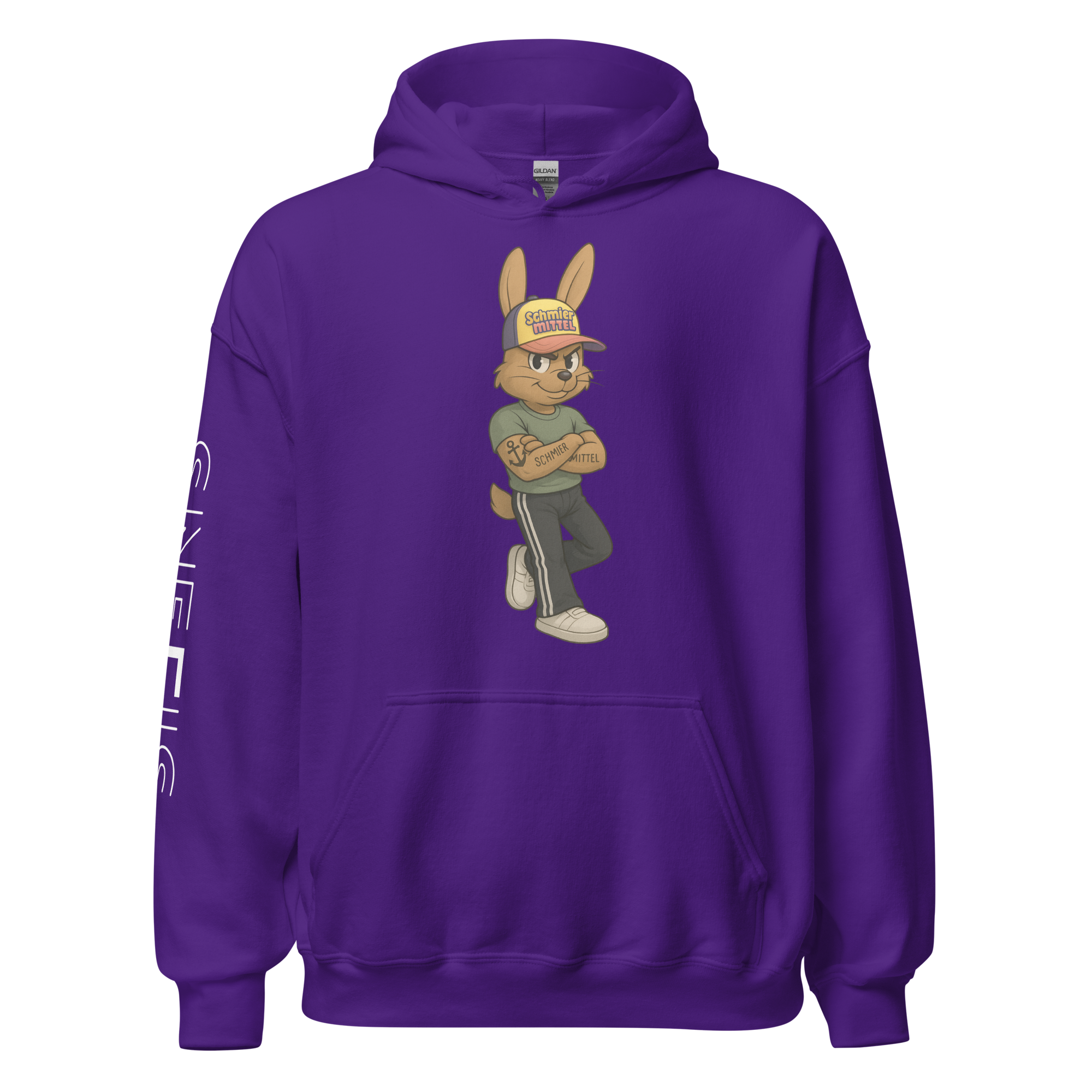 Snegis Schmiermittel Hase Unisex-Kapuzenpullover